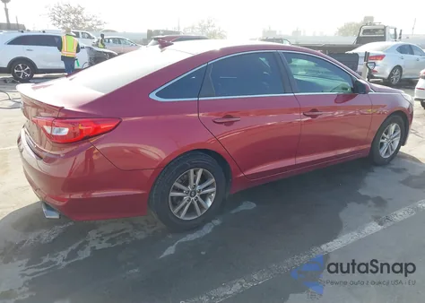 2016 Hyundai Sonata Se z USA, uszkodzony, nr VIN 5NPE24AF4GH401350